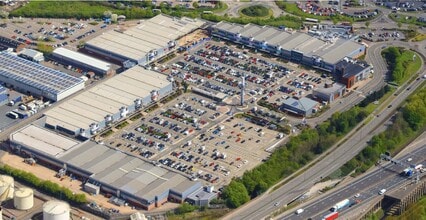 Fort Pky, Birmingham, WMD - AERIAL map view