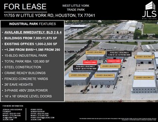 More details for 11755 W Little York Rd, Houston, TX - Industrial for Rent