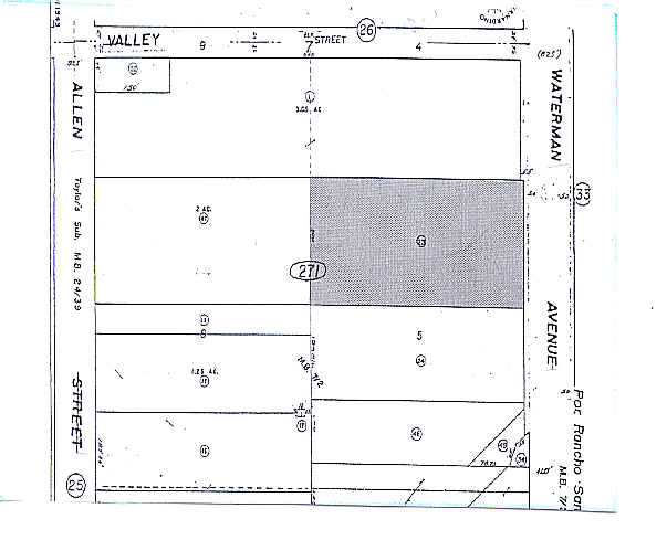 336 S Waterman Ave, San Bernardino, CA for rent - Plat Map - Image 2 of 13