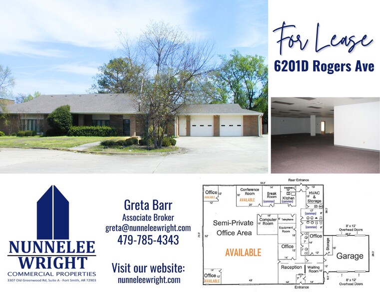 6201-D Rogers Ave, Fort Smith, AR for rent - Building Photo - Image 1 of 1