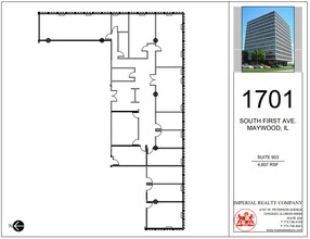 1701 S 1st Ave, Maywood, IL for rent Floor Plan- Image 2 of 2