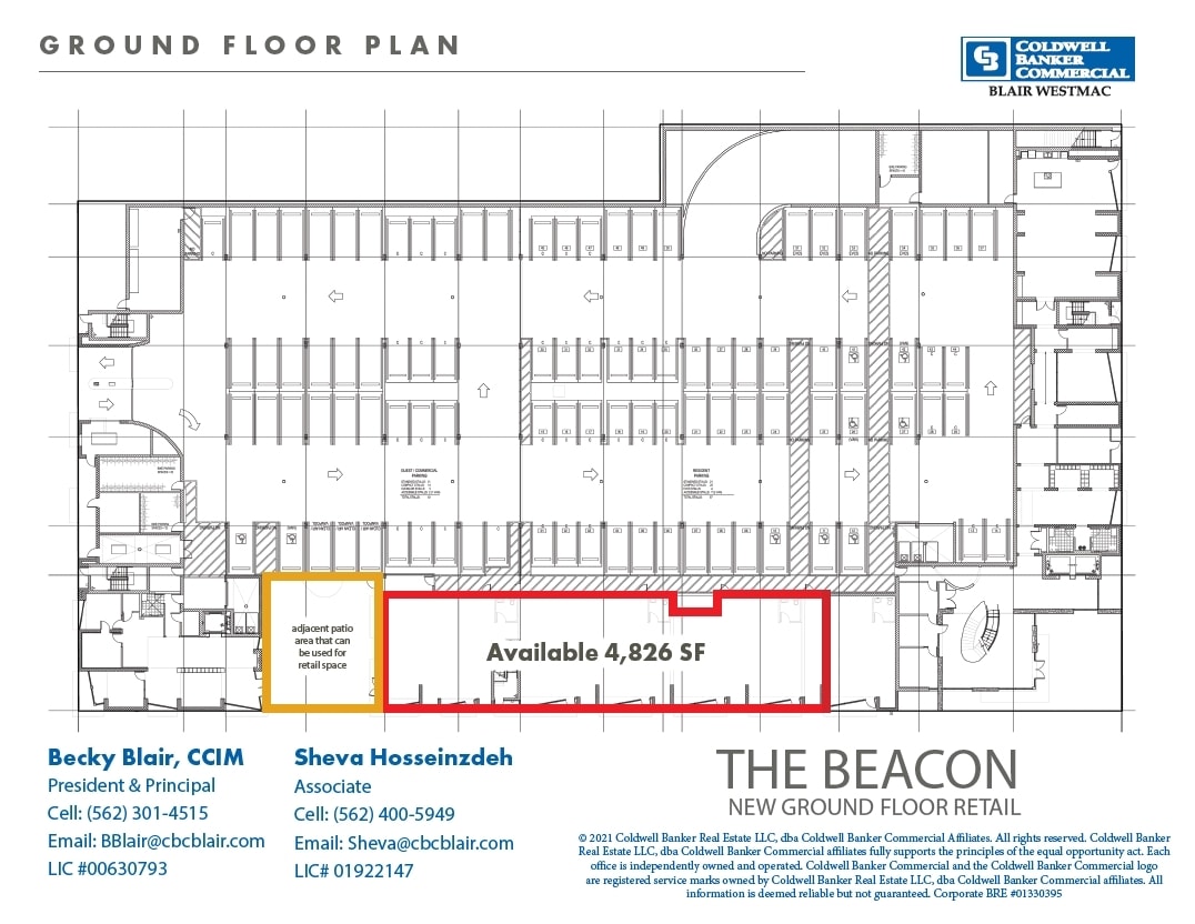 1235 Long Beach Blvd, Long Beach, CA to rent Floor Plan- Image 1 of 1
