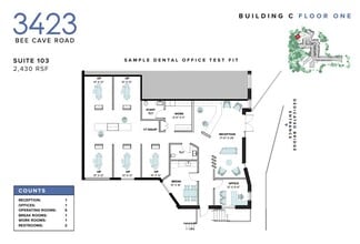 3423 Bee Caves Rd, Austin, TX to rent Floor Plan- Image 1 of 2
