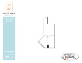 3040 Post Oak Blvd, Houston, TX for sale Floor Plan- Image 1 of 2