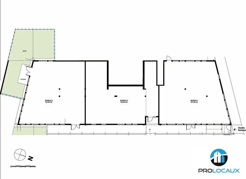 Retail in Compiègne for sale - Floor Plan - Image 2 of 5