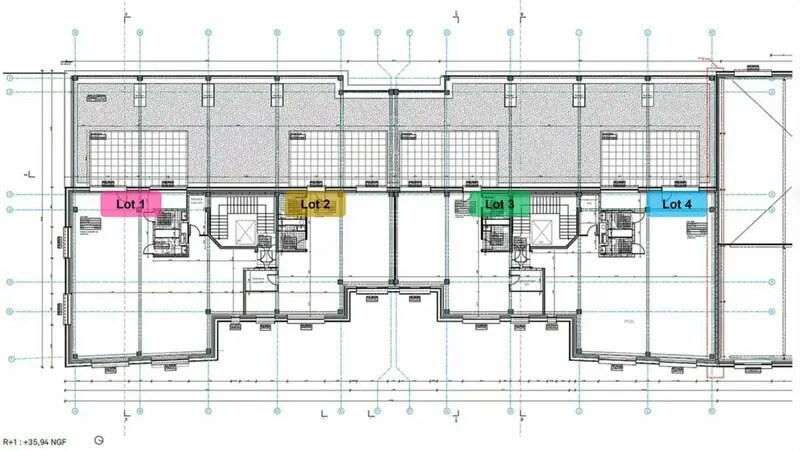 Light Industrial in Gennevilliers to rent - Floor Plan - Image 3 of 4