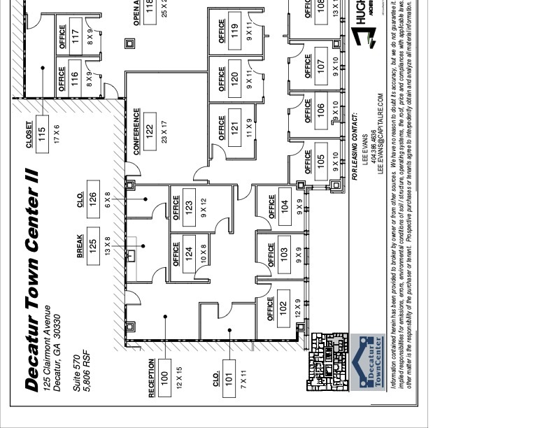 150 E Ponce de Leon Ave, Decatur, GA for rent Floor Plan- Image 1 of 1