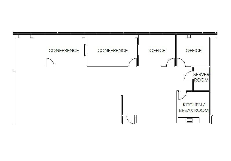 2105 S Bascom Ave, Campbell, CA to rent Floor Plan- Image 1 of 1