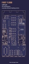 Graft 243 West George St, Glasgow for rent Floor Plan- Image 1 of 1