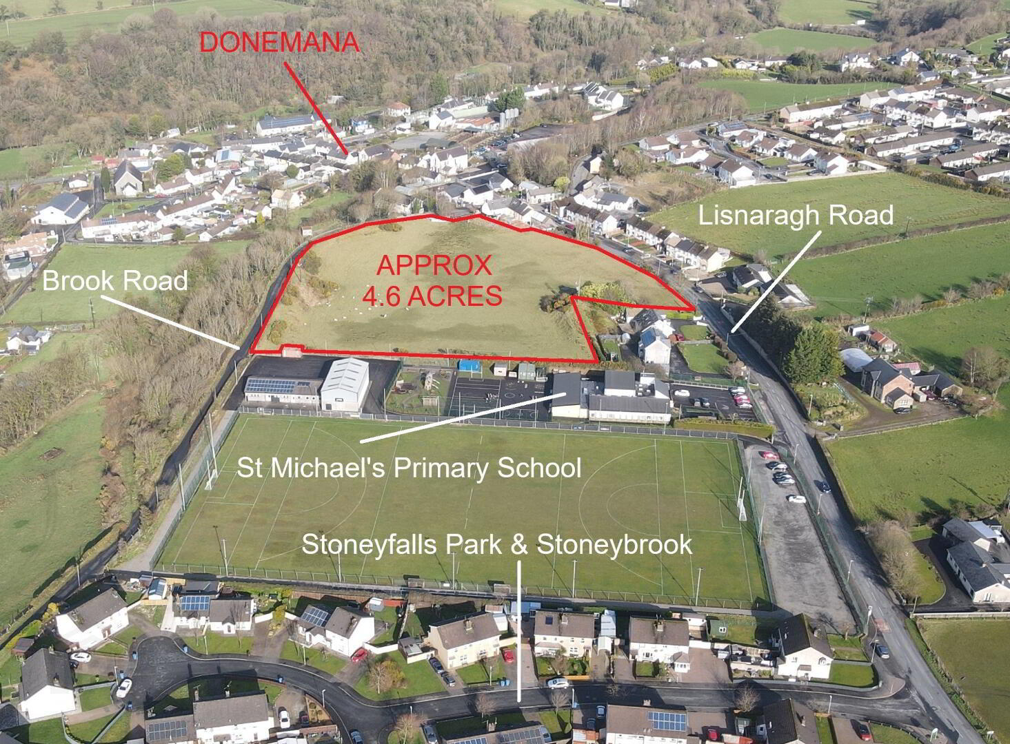 43 Lisnaragh Rd, Strabane for sale Aerial- Image 1 of 9