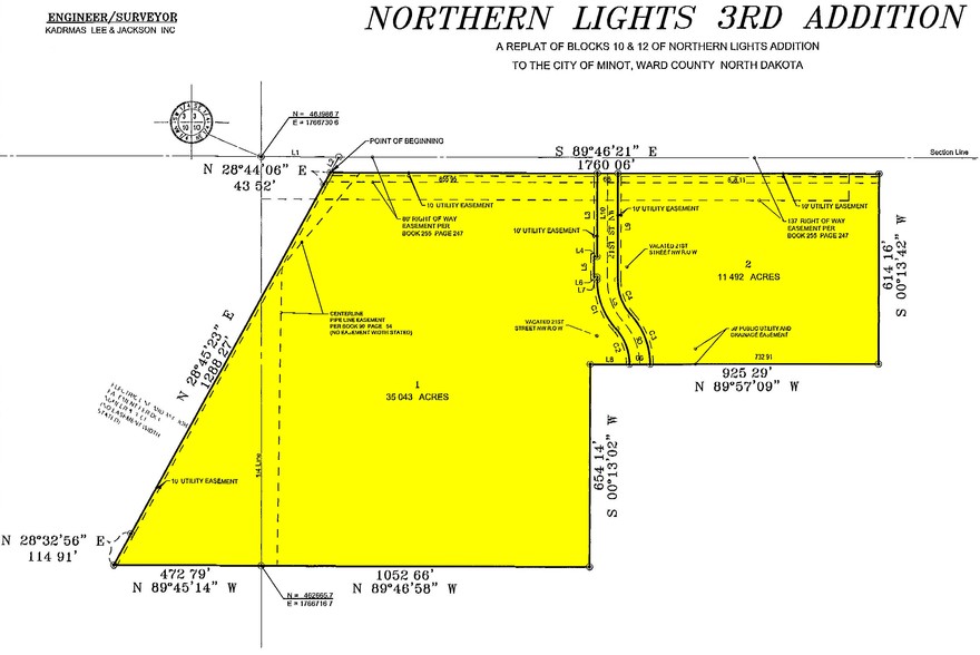 Northern Lights Addn portfolio of 5 properties for sale on LoopNet.co.uk - Plat Map - Image 3 of 3