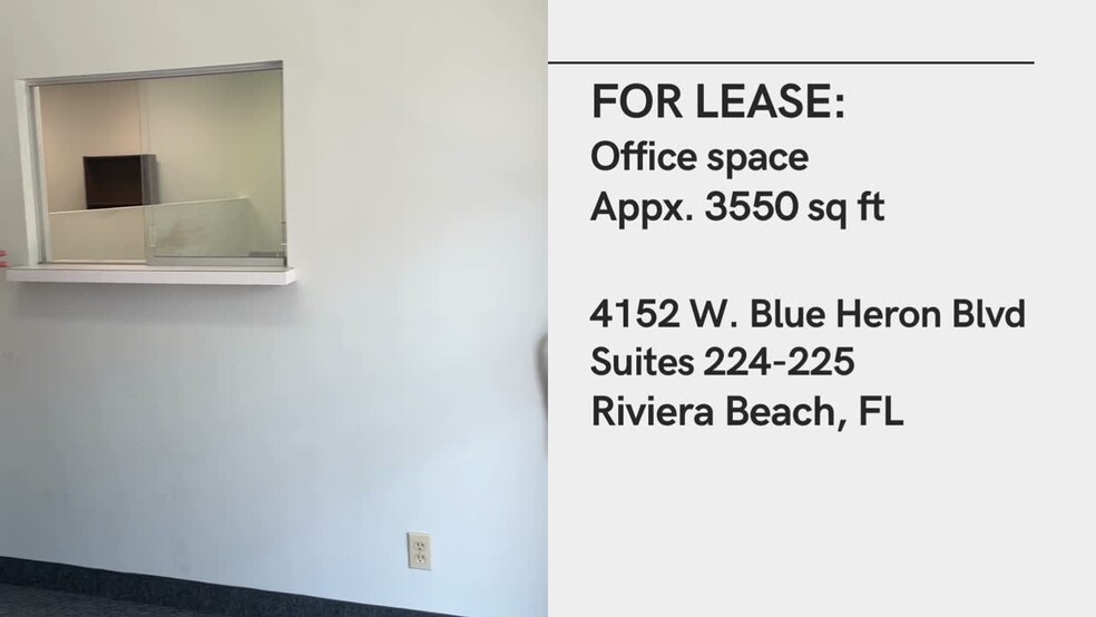 4152-4230 Blue Heron Blvd W, Riviera Beach, FL for rent - Commercial Listing Video - Image 3 of 9