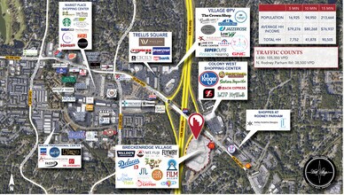 10301 N Rodney Parham Rd, Little Rock, AR - AERIAL  map view