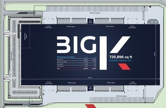 Weeland Rd, Knottingley to rent Site Plan- Image 2 of 2