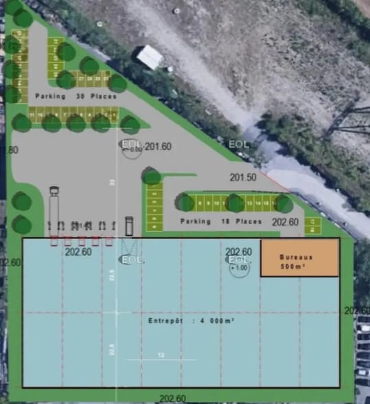 Industrial in Jonage to rent - Site Plan - Image 1 of 1