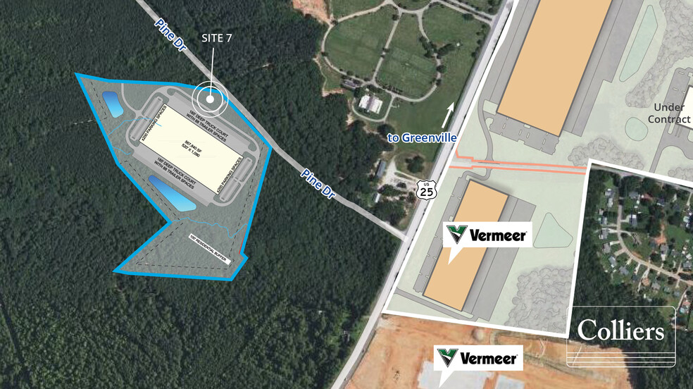 0 Us Hwy 25/Augusta Rd, Piedmont, SC for sale - Site Plan - Image 1 of 1