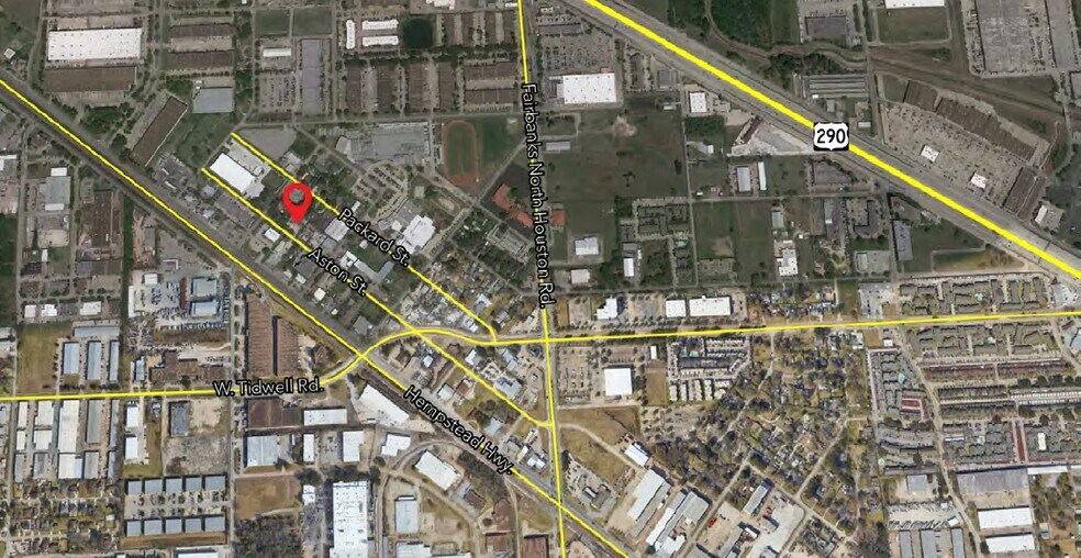 14135 Packard St, Houston, TX for sale - Aerial - Image 2 of 3