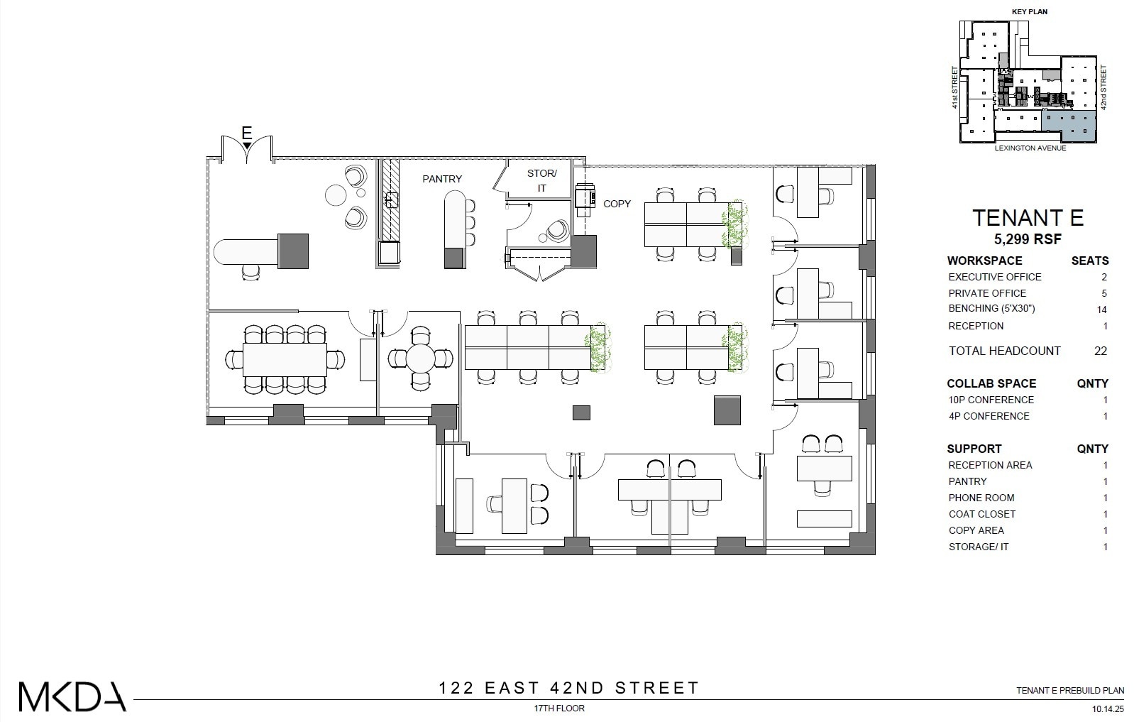 122 E 42nd St, New York, NY to rent Floor Plan- Image 1 of 3