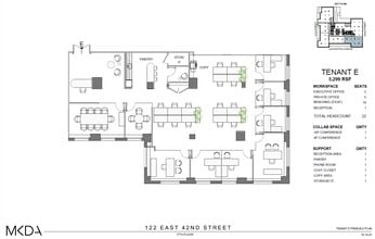 122 E 42nd St, New York, NY to rent Floor Plan- Image 1 of 3