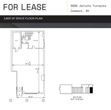 6090-6136 Jericho Tpke, Commack, NY for rent Floor Plan- Image 1 of 1