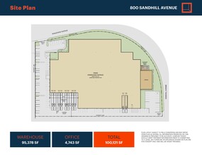 800 Sandhill Ave, Carson, CA for rent Site Plan- Image 1 of 1