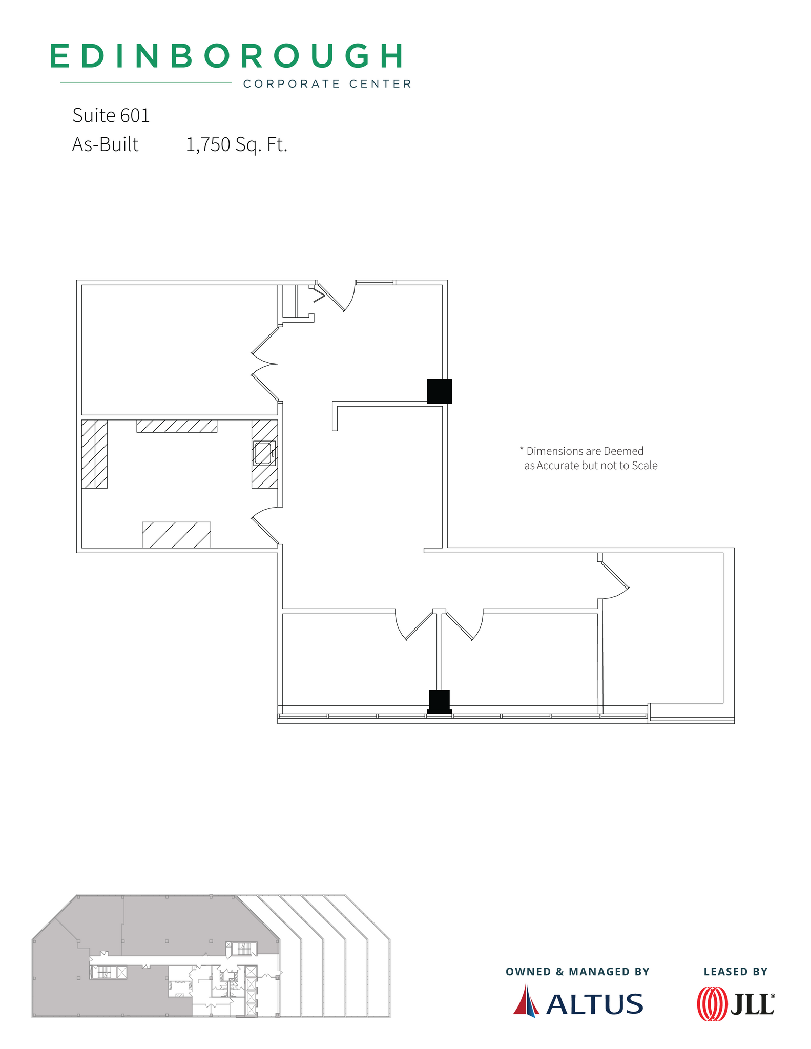 3300 Edinborough Way, Edina, MN for rent Floor Plan- Image 1 of 2