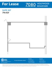 7080 Hollywood Blvd, Los Angeles, CA for rent Site Plan- Image 1 of 1