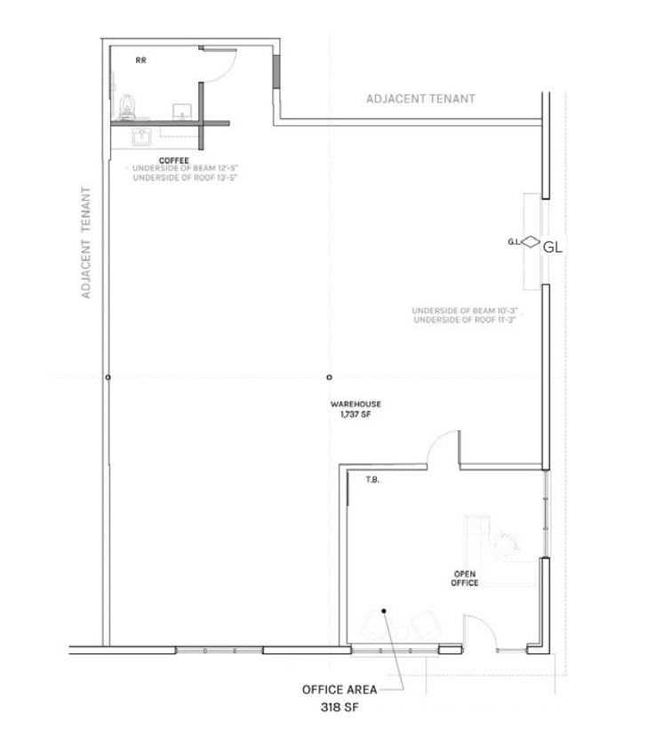 10451-10455 Roselle St, San Diego, CA for rent Floor Plan- Image 1 of 1