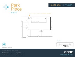 5775 Wayzata Blvd, Saint Louis Park, MN for rent Site Plan- Image 1 of 1