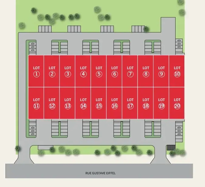 Industrial in Bondoufle for sale Floor Plan- Image 1 of 11