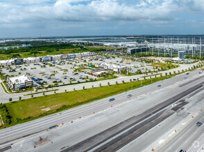 NW 117th Pl & 14th St, Miami, FL - aerial  map view