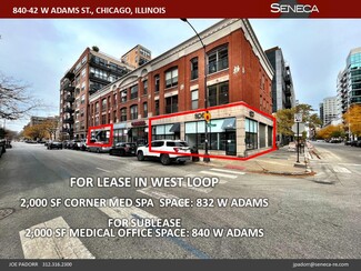 More details for 832-842 W Adams St, Chicago, IL - Office/Medical for Rent