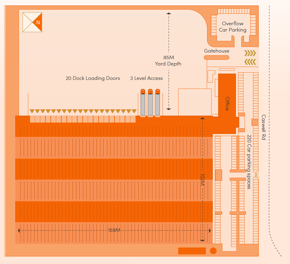 Caswell Rd, Northampton for sale Site Plan- Image 1 of 1