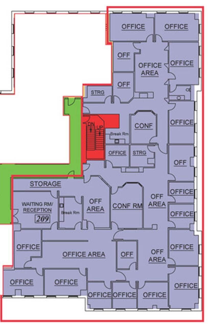 9150 Wilshire Blvd, Beverly Hills, CA to rent Floor Plan- Image 1 of 8