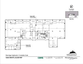 5555 Glenridge Connector, Atlanta, GA to rent Floor Plan- Image 2 of 2