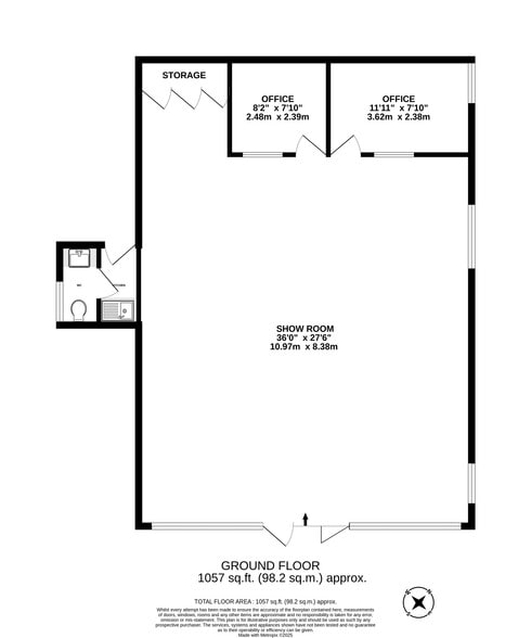 Tilford Rd, Farnham for sale - Floor Plan - Image 2 of 4