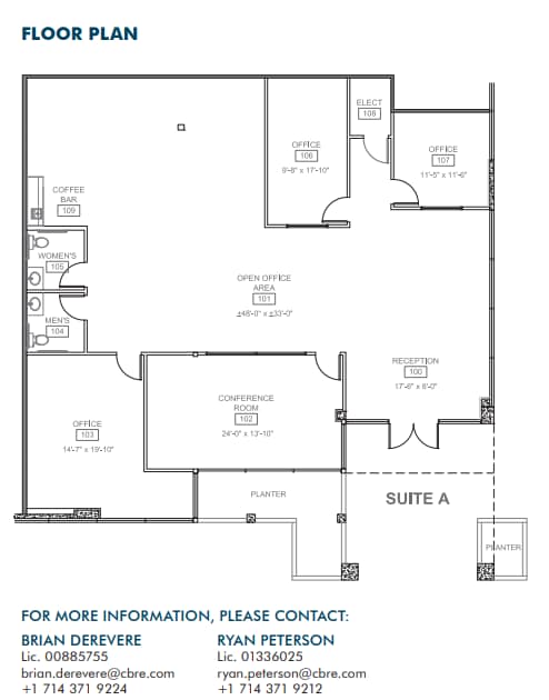 11065 Knott Ave, Cypress, CA to rent Floor Plan- Image 1 of 1