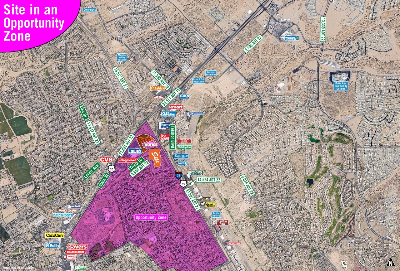 2520 N Triviz Dr, Las Cruces, NM to rent Aerial- Image 1 of 7