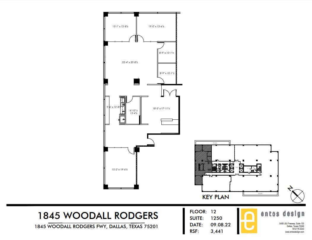 1845 Woodall Rodgers Fwy, Dallas, TX for rent Floor Plan- Image 1 of 1