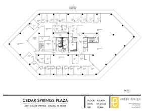 2501 Cedar Springs Rd, Dallas, TX to rent Floor Plan- Image 1 of 1