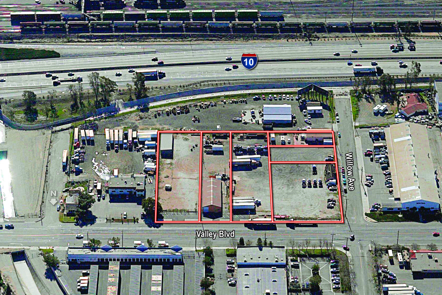 SE Valley & Willow Blvd, Rialto, CA for sale - Plat Map - Image 1 of 1