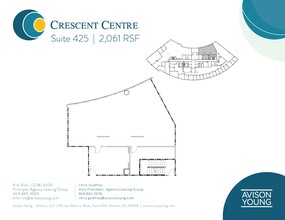 100 Crescent Center Pky, Tucker, GA for rent Floor Plan- Image 1 of 2