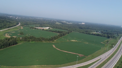 Highway 56 and Interstate 69, Sebree, KY - aerial  map view - Image1