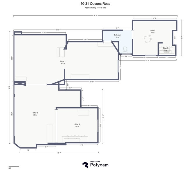 30-31 Queens Rd, Brighton to rent - Floor Plan - Image 1 of 11