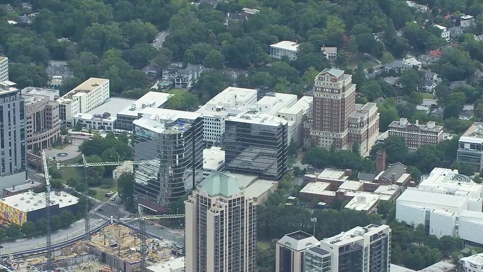 1360 Peachtree St NE, Atlanta, GA for rent - Aerial Video - Image 2 of 23