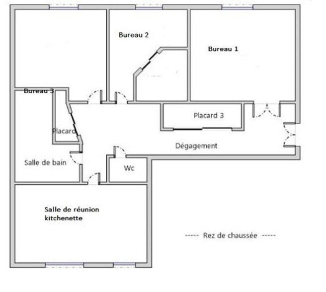 Office in Lyon for sale - Floor Plan - Image 2 of 6