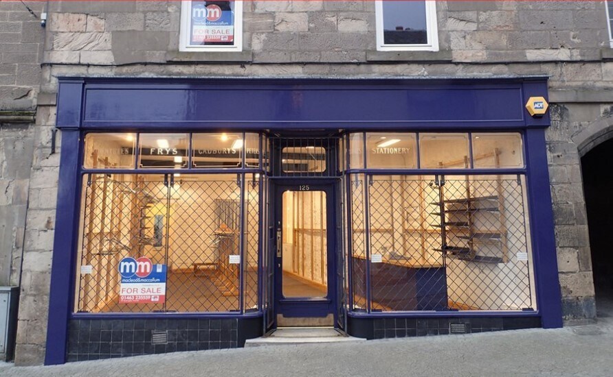 123-125 High St, Nairn for sale - Building Photo - Image 1 of 1