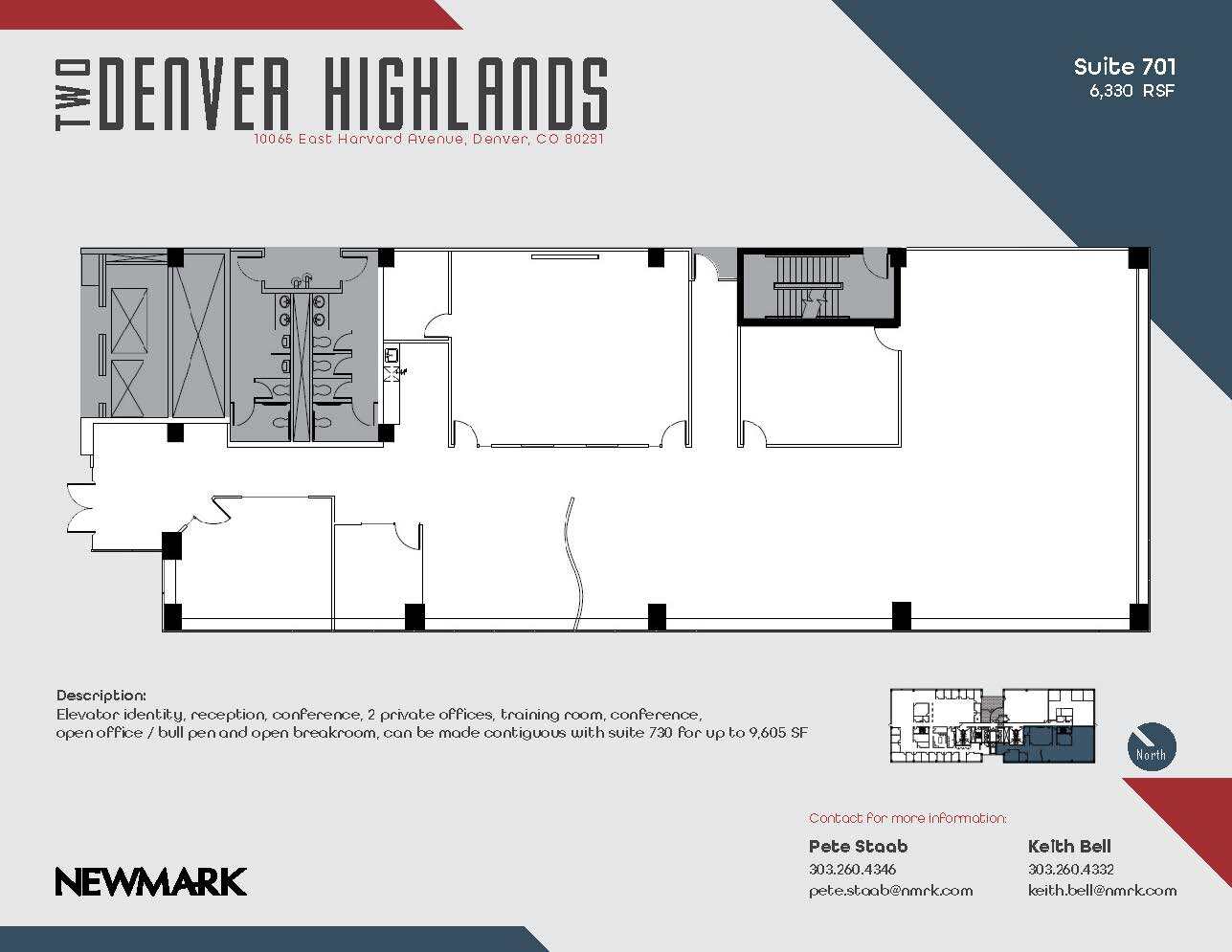 10375 E Harvard Ave, Denver, CO to rent Floor Plan- Image 1 of 1