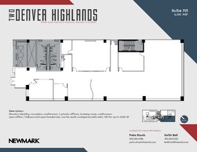 10375 E Harvard Ave, Denver, CO to rent Floor Plan- Image 1 of 1