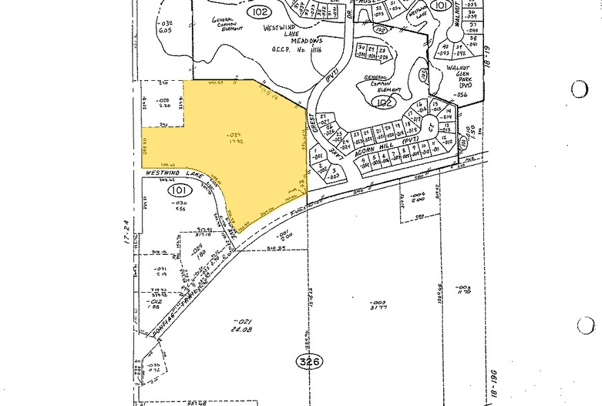 4755-4901 Haggerty Rd, West Bloomfield, MI for rent - Plat Map - Image 2 of 11